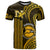 Hawaii Nanakuli High and Intermediate School T Shirt Polynesian Kakau Pattern LT14 Gold - Polynesian Pride