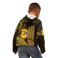 Personalised Hawaii Nanakuli High And Intermediate School Kid Hoodie Polynesian Kakau Pattern LT14 - Polynesian Pride