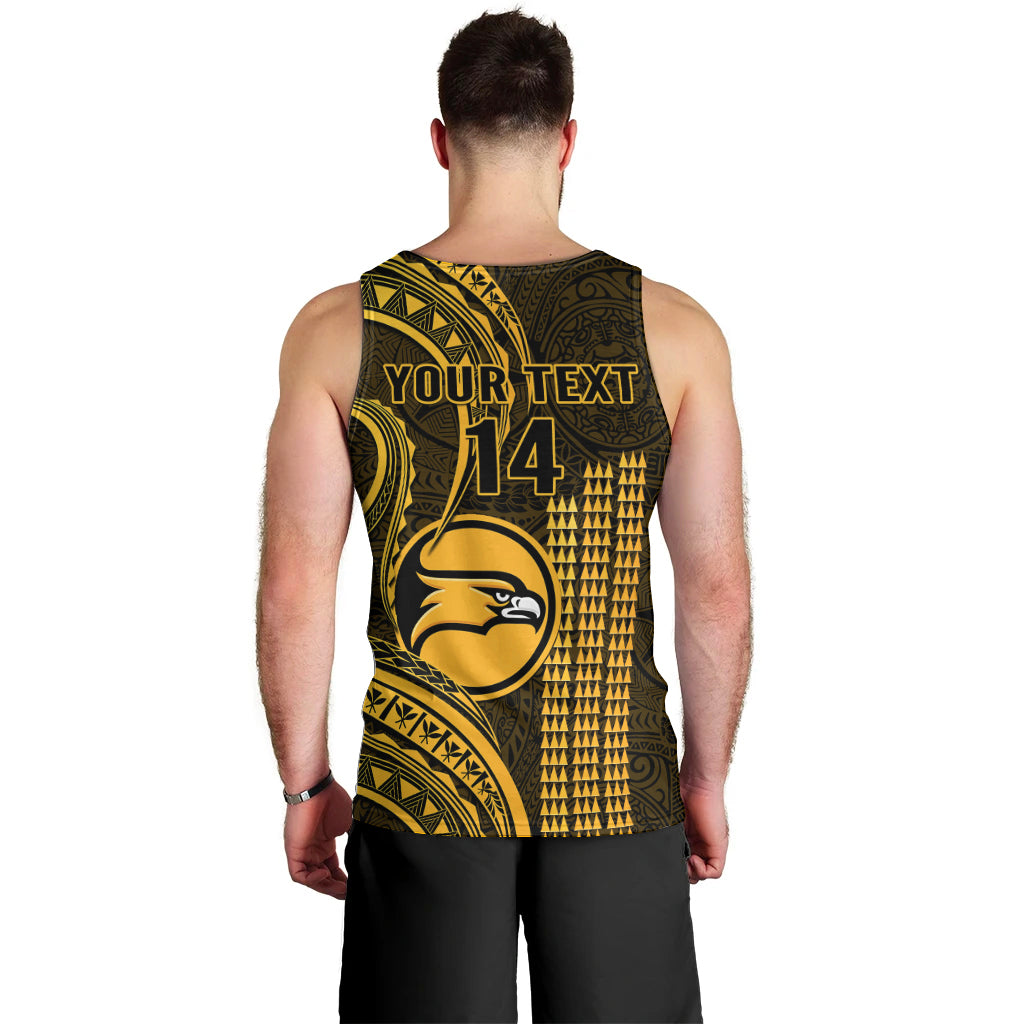 Personalised Hawaii Nanakuli High And Intermediate School Men Tank Top Polynesian Kakau Pattern LT14 - Polynesian Pride