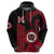 Hawaii Kahuku High and Intermediate School Hoodie Red Raiders Kakau Pattern LT14 - Polynesian Pride