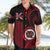 Personalised Hawaii Kahuku High And Intermediate School Hawaiian Shirt Red Raiders Kakau Pattern LT14 - Polynesian Pride