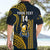 Personalised Hawaii Hilo High School Hawaiian Shirt Vikings Polynesian Kakau Pattern LT14 - Polynesian Pride