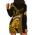 Personalised Hawaii Mililani High School Hoodie Dress Polynesian Kakau Pattern LT14 - Polynesian Pride