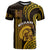 Custom Hawaii Mililani High School T Shirt Polynesian Kakau Pattern LT14 Gold - Polynesian Pride