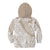 Polynesia Kid Hoodie Polynesian Tropical Flowers Beige Pastel Vibes LT14 - Polynesian Pride