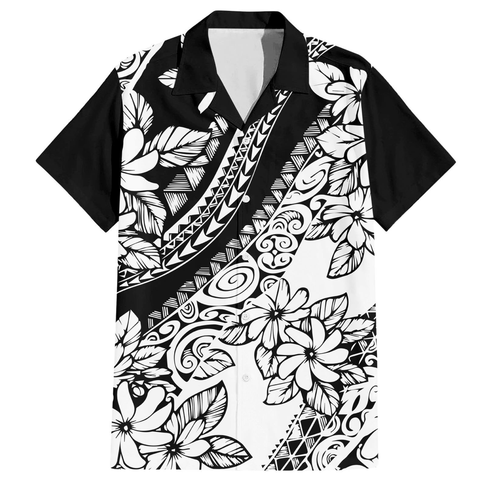 polynesia-hawaiian-shirt-polynesian-tropical-flowers-black-pastel-vibes