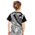 Polynesia Kid T Shirt Polynesian Tropical Flowers Black Pastel Vibes LT14 - Polynesian Pride