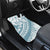 Polynesia Car Mats Polynesian Tropical Flowers Blue Pastel Vibes LT14 - Polynesian Pride