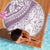 Polynesia Beach Blanket Polynesian Tropical Flowers Purple Pastel Vibes LT14 - Wonder Print Shop