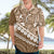 Beige Bula Fiji Hawaiian Shirt Fijian Language Week Tapa Cloth - Pastel