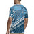 Blue Bula Fiji Rugby Jersey Fijian Language Week Tapa Cloth - Pastel