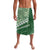 Green Bula Fiji Lavalava Fijian Language Week Tapa Cloth - Pastel