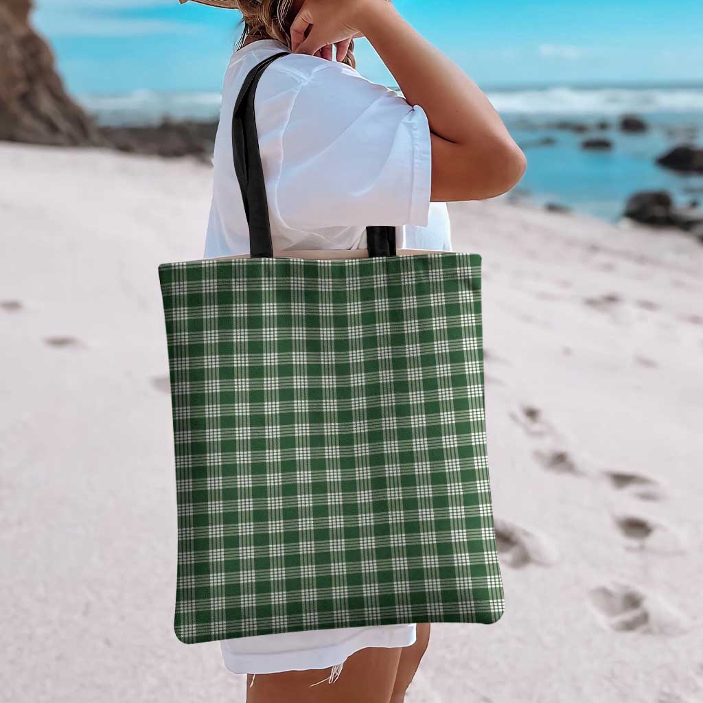 Hunter Green Japanese Palaka Pride Tote Bag - Polynesian Pride