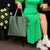 Hunter Green Japanese Palaka Pride Tote Bag - Polynesian Pride