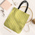 Yellow Japanese Palaka Pride Tote Bag - Polynesian Pride