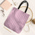 Light Pink Japanese Palaka Pride Tote Bag - Polynesian Pride