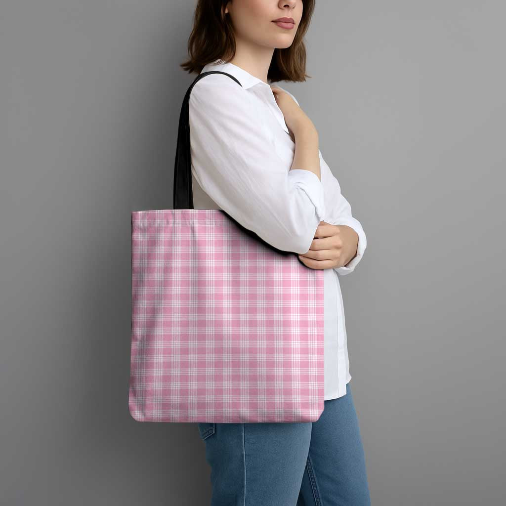 Light Pink Japanese Palaka Pride Tote Bag - Polynesian Pride