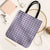 Lavender Japanese Palaka Pride Tote Bag - undefined