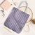Lavender Japanese Palaka Pride Tote Bag - undefined