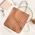 Orange Japanese Palaka Pride Tote Bag - Polynesian Pride