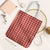 Red Japanese Palaka Pride Tote Bag - Polynesian Pride