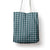 Dark Teal Japanese Palaka Pride Tote Bag - Polynesian Pride