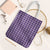 Purple Japanese Palaka Pride Tote Bag - Polynesian Pride