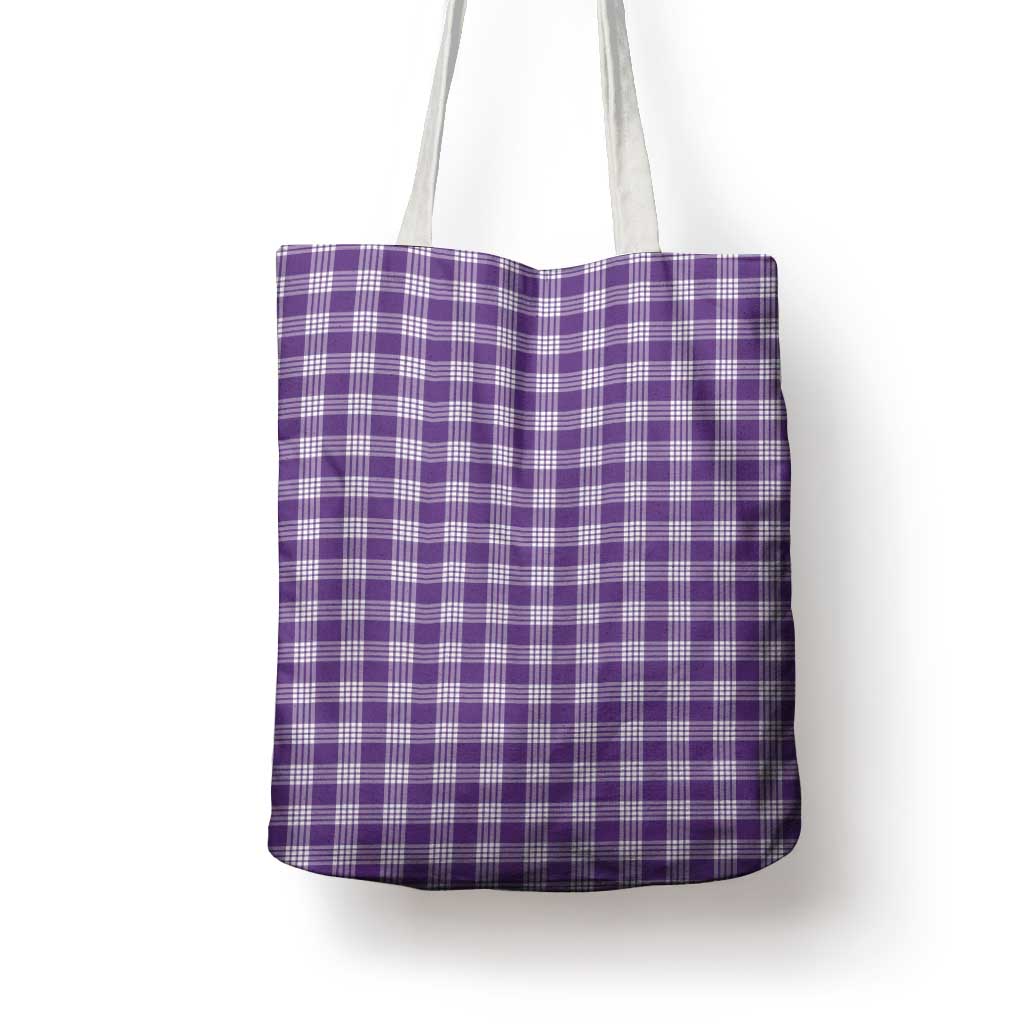 Purple Japanese Palaka Pride Tote Bag - Polynesian Pride