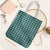 Teal Japanese Palaka Pride Tote Bag - Polynesian Pride