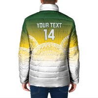 Cook Islands Rugby Custom Padded Jacket Come On Kukis LT14 - Polynesian Pride