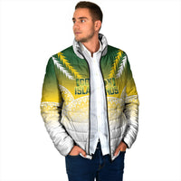 Cook Islands Rugby Custom Padded Jacket Come On Kukis LT14 - Polynesian Pride
