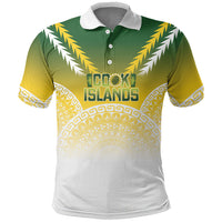 Cook Islands Rugby Custom Polo Shirt Come On Kukis LT14 Multicolor - Polynesian Pride