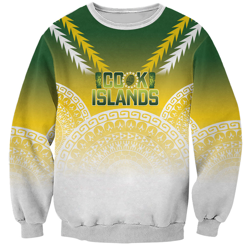 Cook Islands Rugby Custom Sweatshirt Come On Kukis LT14 Unisex Multicolor - Polynesian Pride