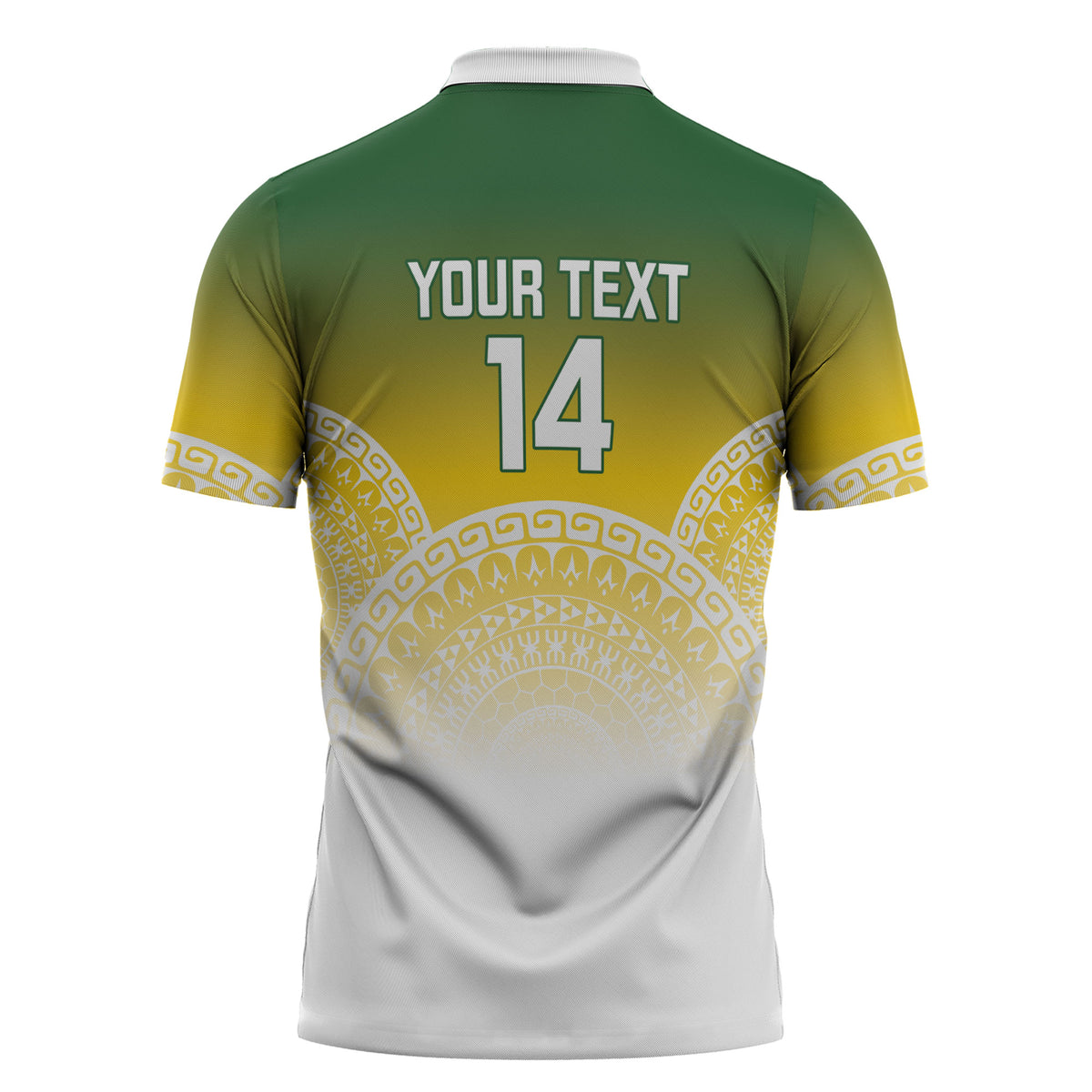 Cook Islands Rugby Custom Zipper Polo Shirt Come On Kukis LT14 - Polynesian Pride