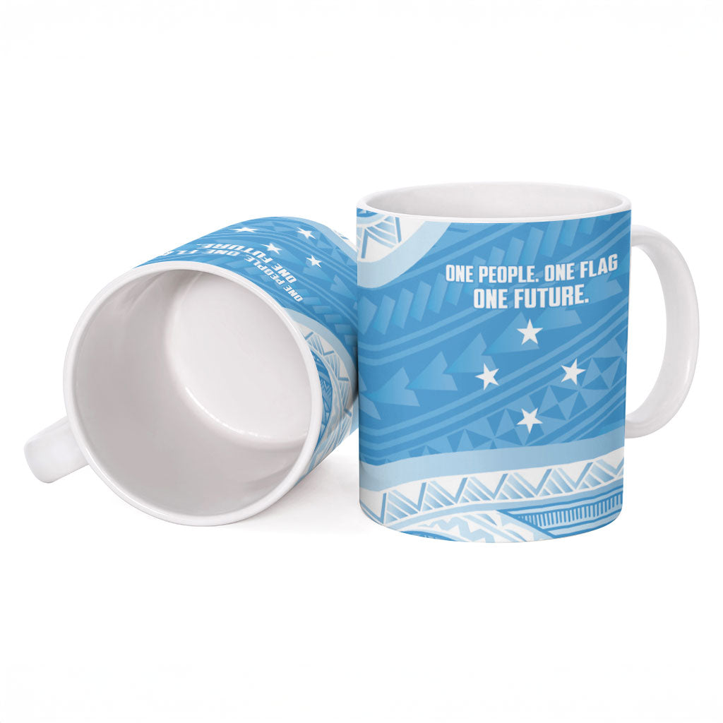 Federated States of Micronesia Independence Day Ceramic Mug FSM 40th Anniversary Proud LT14 - Polynesian Pride