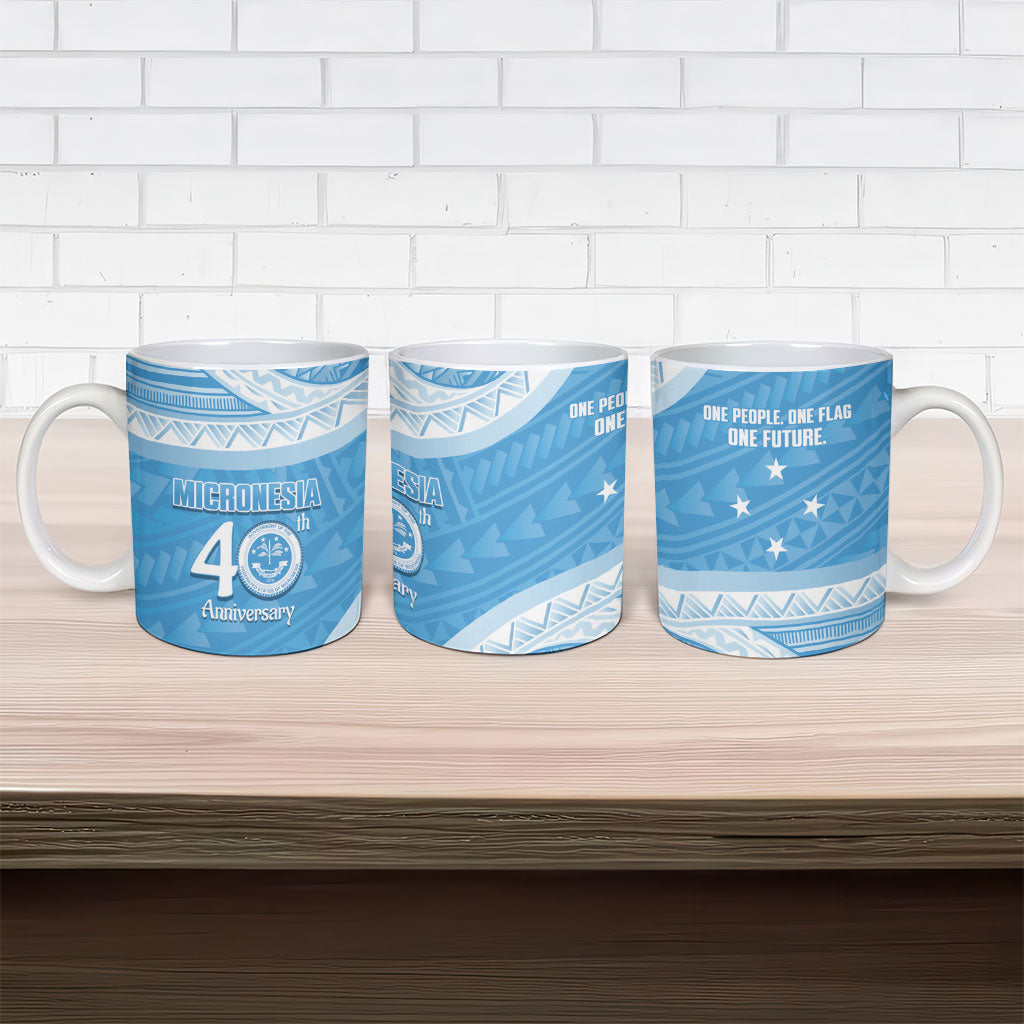 Federated States of Micronesia Independence Day Ceramic Mug FSM 40th Anniversary Proud LT14 - Polynesian Pride
