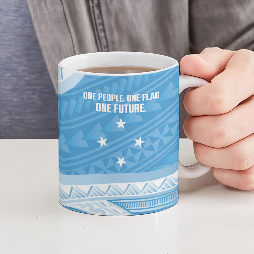 Federated States of Micronesia Independence Day Ceramic Mug FSM 40th Anniversary Proud LT14 - Polynesian Pride