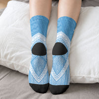 Federated States of Micronesia Independence Day Crew Socks FSM 40th Anniversary Proud LT14 - Polynesian Pride