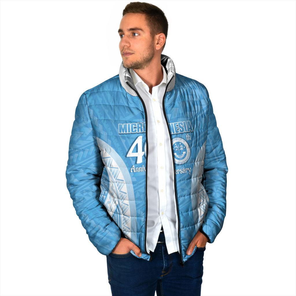 Federated States of Micronesia Independence Day Padded Jacket FSM 40th Anniversary Proud LT14 - Polynesian Pride
