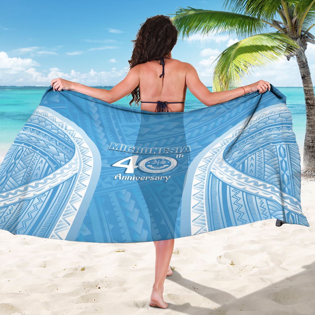 Federated States of Micronesia Independence Day Sarong FSM 40th Anniversary Proud LT14 - Polynesian Pride
