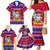 Custom Guam Christmas Family Matching Mermaid Dress and Hawaiian Shirt Guaman Santas Felis Pasgua LT14 - Polynesian Pride