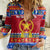 Custom Philippines Christmas Women Casual Shirt Filipino Parol Maligayang Pasko LT14 Female Blue - Polynesian Pride