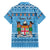 Custom Fiji Christmas Hawaiian Shirt Fijian Tapa Marau na Kerisimasi LT14 - Polynesian Pride