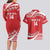 Custom Mate Maa Tonga Couples Matching Long Sleeve Bodycon Dress and Hawaiian Shirt 2024 Go Champions