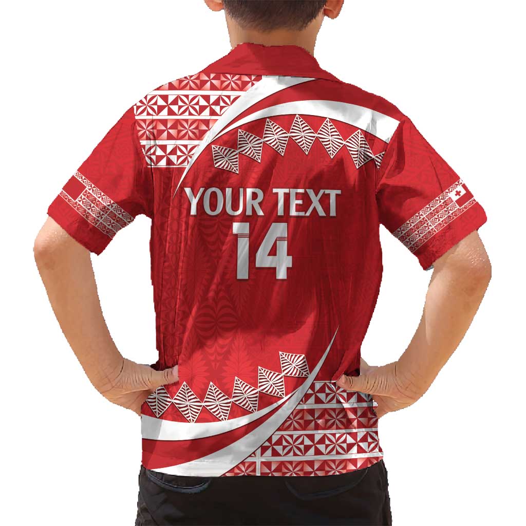 Custom Mate Maa Tonga Family Matching Long Sleeve Bodycon Dress and Hawaiian Shirt 2024 Go Champions LT14 - Polynesian Pride