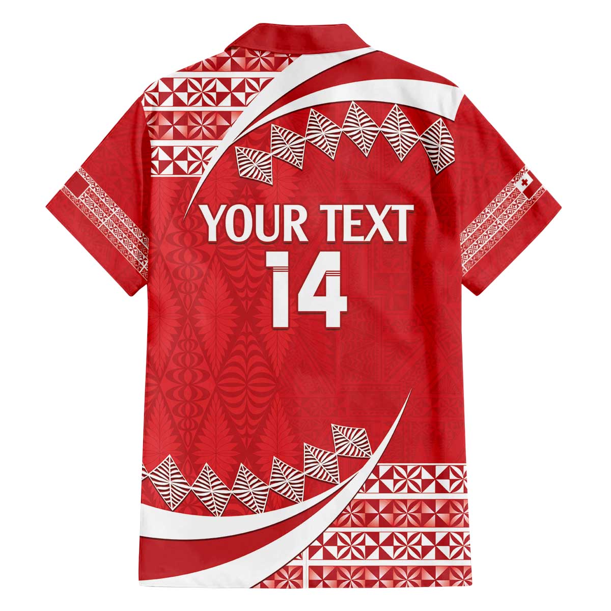 Custom Mate Maa Tonga Family Matching Off The Shoulder Long Sleeve Dress and Hawaiian Shirt 2024 Go Champions LT14 - Polynesian Pride