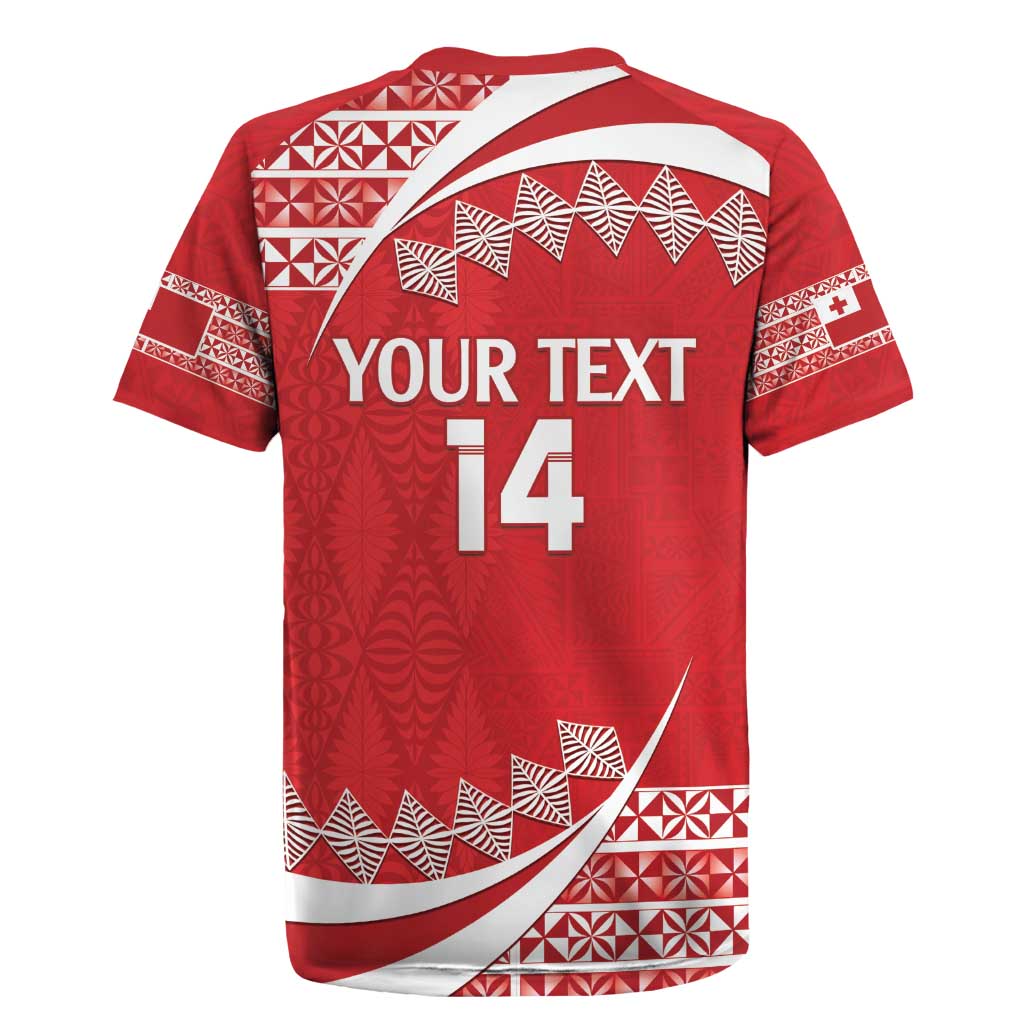 Custom Mate Maa Tonga Rugby Jersey 2024 Go Champions