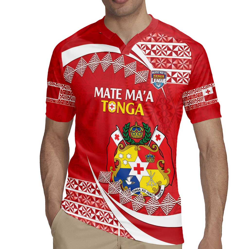 Custom Mate Maa Tonga Rugby Jersey 2024 Go Champions