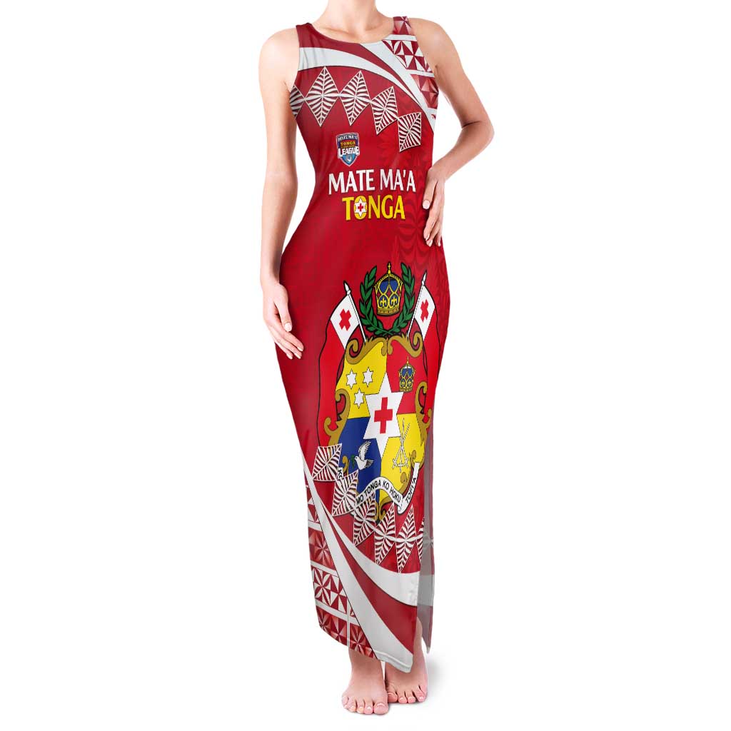 Custom Mate Maa Tonga Tank Maxi Dress 2024 Go Champions