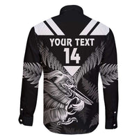 Aotearoa Silver Fern Rugby Custom Family Matching Mermaid Dress and Hawaiian Shirt 2024 Go Kiwi LT14 - Polynesian Pride